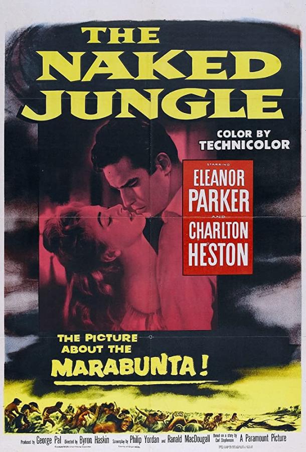 Постер к Обнаженные джунгли (1954)
